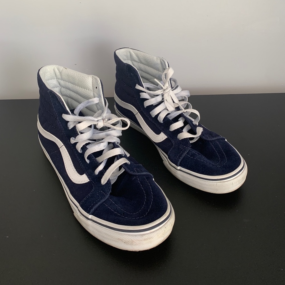 Navy High Top Vans